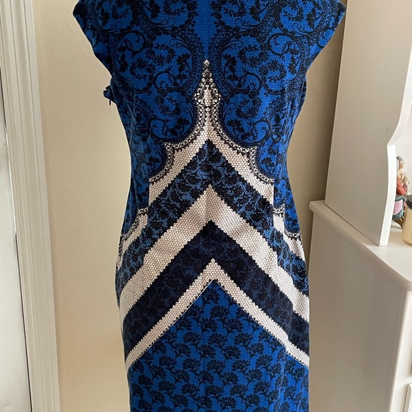 🌟3xHP🌟 London Times Lace Print Dress - Picture 2 of 6